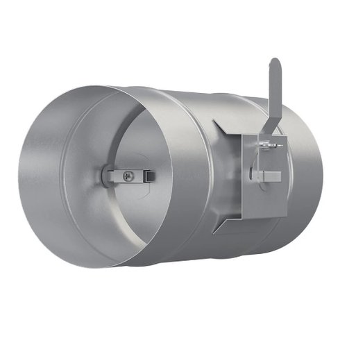Дроссель-клапан из оцинкованной стали для круглых воздуховодов D315 мм