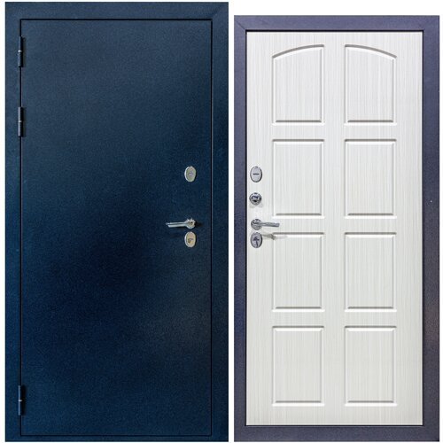 Дверь входная металлическая DIVA 100 Термо Дверь мет. 2050x960 Левая Титан, тепло-шумоизоляция, антикоррозийная защита для квартиры и дома