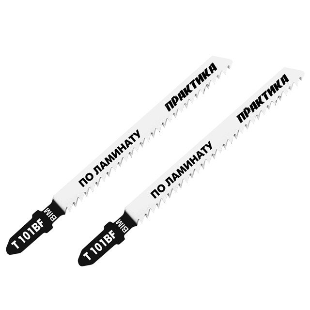 пилки для лобзика по ламинату ПРАКТИКА T101BF 2шт