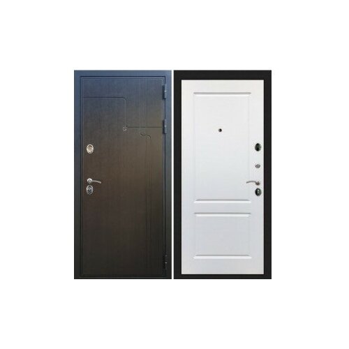 Входная металлическая дверь Рекс Премиум 246 ФЛ-117 (Венге / Белый софт)