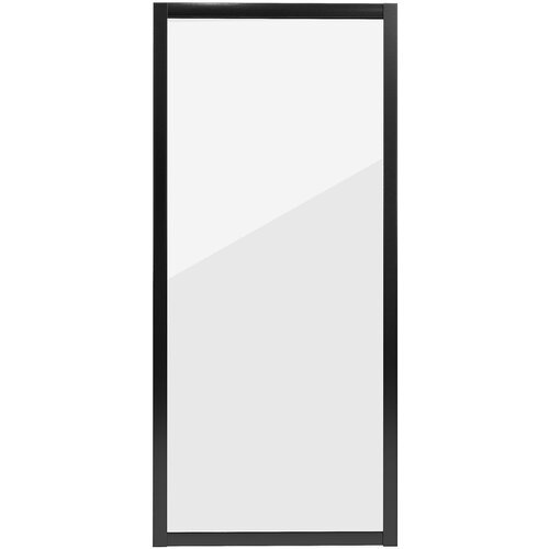 Боковая стенка Niagara NG-A90B 90х190 стекло прозрачное, профиль черный