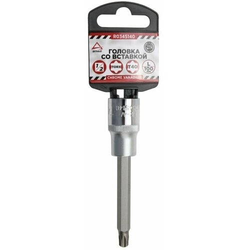 Головка 1/2 со вставкой TORX T40 L-100, ARNEZI R0345140