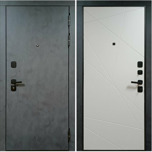 Дверь входная металлическая в квартиру ВДК 'Бетон Премиум'. размер 960х2050 левая