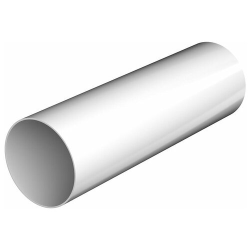 Труба водосточная пластиковая d82 мм 3 м белая RAL 9003