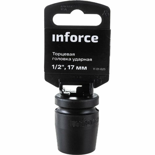 INFORCE Торцевая головка ударная 1/2DR, 17мм 11-01-625