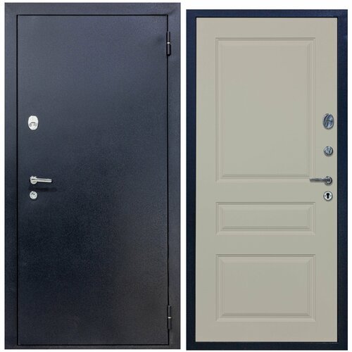 Дверь входная металлическая DIVA 510 2050х860 Правая Титан - Д13 Софт шампань, тепло-шумоизоляция, антикоррозийная защита для квартиры и дома